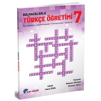 Özdil Akademi 7. Sınıf Bulmacalarla Türkçe Öğretimi Yekta Özdil