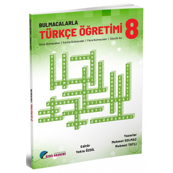 Özdil Akademi 8. Sınıf Bulmacalarla Türkçe Öğretimi Yekta Özdil