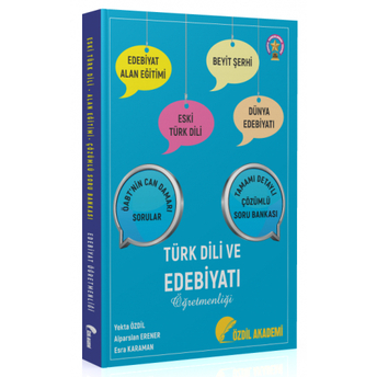 Özdil Akademi Öabt Türk Dili Ve Edebiyatı Eski Türk Dili Alan Eğitimi Beyit Şerhi Soru Bankası Çözümlü Yekta Özdil