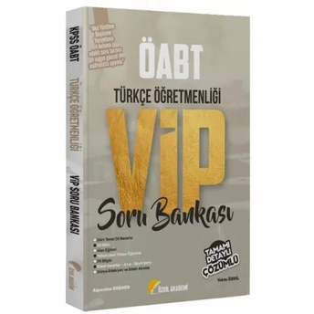 Özdil Akademi Öabt Türkçe Öğretmenliği Vıp Soru Bankası Çözümlü Yekta Özdil