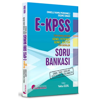 Özdil Akademi Yayınları Ekpss Soru Bankası Yekta Özdil