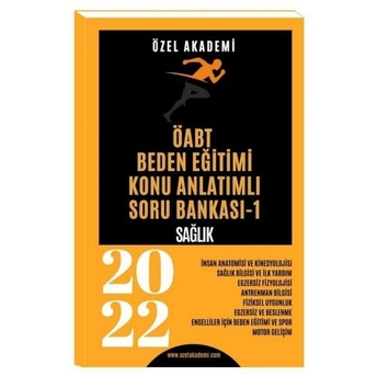 Özel Akademi 2022 Öabt Beden Eğitimi Konu Anlatımlı Soru Bankası-1 Sağlık Komisyon