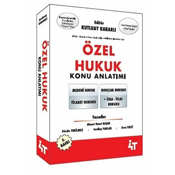 Özel Hukuk Konu Anlatımı Eren Terzi