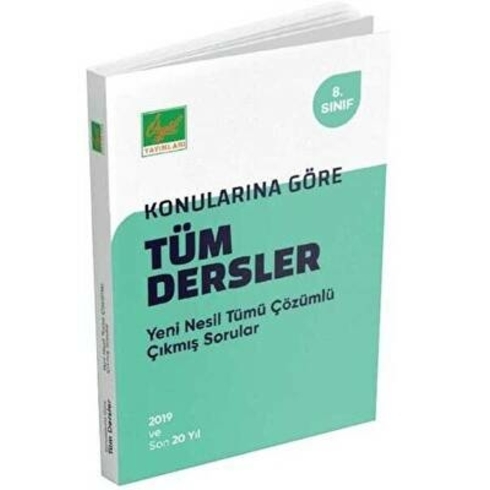 Özgül 8. Sınıf Tüm Dersler Konularına Göre Çıkmış Sorular Ve Çözümleri