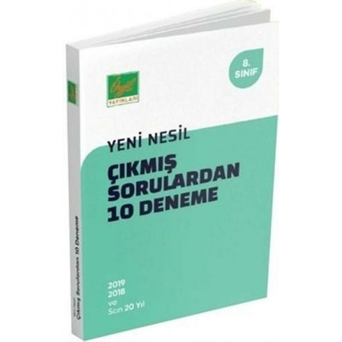 Özgül 8. Sınıf Yeni Nesil Çıkmış Sorulardan 10 Deneme