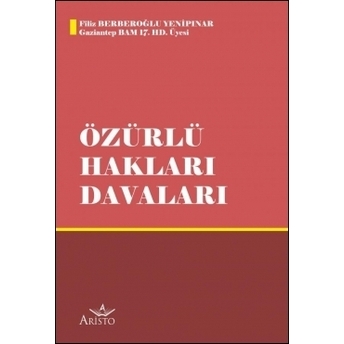 Özürlü Hakları Davaları Filiz Berberoğlu Yenipınar