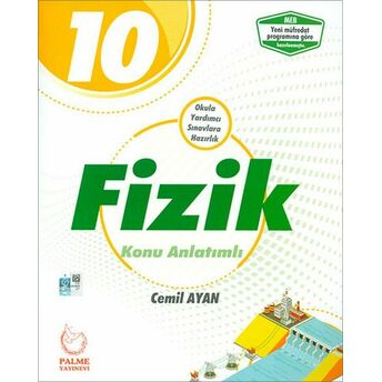 Palme 10.Sınıf Fizik Konu Anlatımlı (Yeni) Cemil Ayan