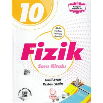 Palme 10. Sınıf Fizik Soru Kitabı (Yeni) Kezban Şahin