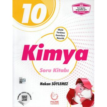 Palme 10.Sınıf Kimya Soru Kitabı (Yeni) Hakan Söylemez