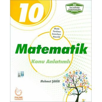 Palme 10.Sınıf Matematik Konu Anlatımlı (Yeni) Mehmet Şahin