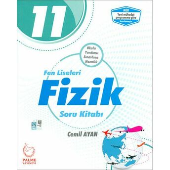 Palme 11.Sınıf Fen Liseleri Fizik Soru Kitabı (Yeni) Cemil Ayan