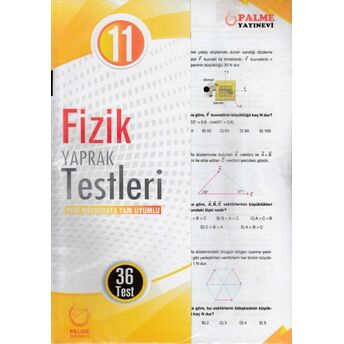 Palme 11. Sınıf Fizik Yaprak Test (Yeni) N. Emre Gündem - Kezban Şahin