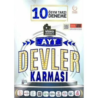 Palme 2021 Ayt Devler Karması - 10 Ösym Tarzı Deneme Kolektıf