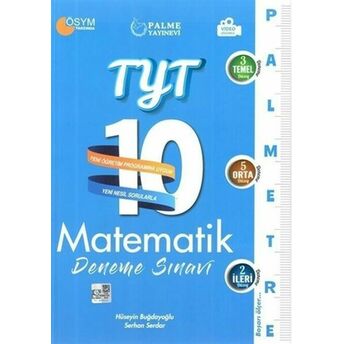 Palme 2021 Tyt 10 Deneme Sınavı Matematik Hüseyin Buğdayoğlu, Serhan Serdar