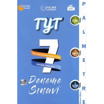 Palme 2021 Tyt 7 Deneme Sınavı Kolektıf