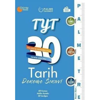 Palme 2021 Tyt Tarih 30 Deneme Sınavı Elif Kızmaz, Melike Kartalcı, Elif Sevilgen