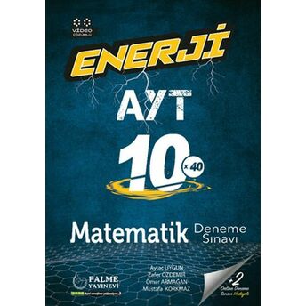 Palme 2022 Ayt Matematik Enerji 10 Deneme Sınavı Video Çözümlü Komisyon