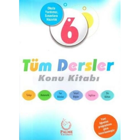 Palme 6.Sınıf Tüm Dersler Konu Kitabı