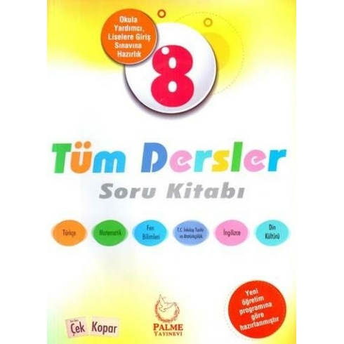 Palme 8.Sınıf Tüm Dersler Soru Kitabı