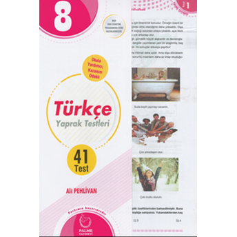 Palme 8. Sınıf Türkçe Yaprak Testleri