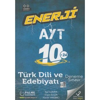 Palme Ayt Türk Dili Ve Edebiyatı Enerji 10X24 Deneme Sınavı Ilgi Tuzkaya, Ergün Eliçin