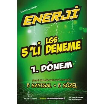 Palme Enerji Lgs 1. Dönem 5'Li Deneme Komisyon