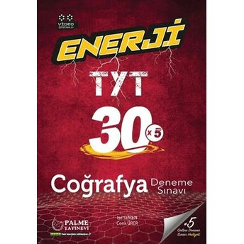 Palme Enerji Tyt Coğrafya 30 Deneme Sınavı Cenk Ürer, Işıl Semen