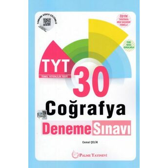 Palme Tyt Coğrafya 30 Deneme Sınavı Cemal Çelik