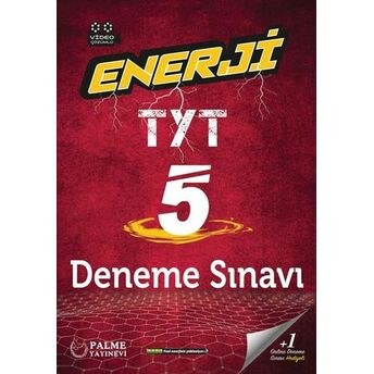 Palme Tyt Enerji 5 Deneme Sınavı Komisyon