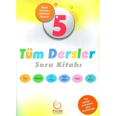 Palme Yayıncılık 5. Sınıf Tüm Dersler Soru Kitabı