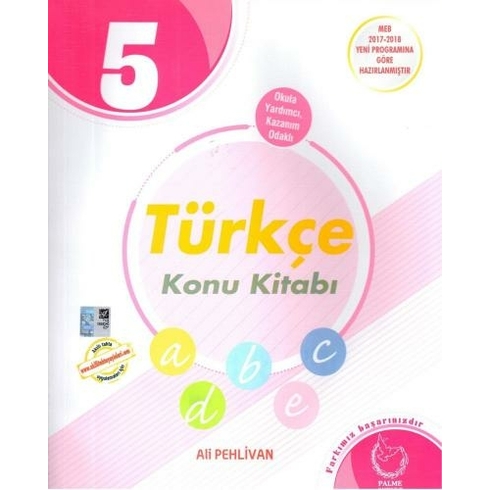 Palme Yayıncılık 5. Sınıf Türkçe Konu Kitabı - Ali Pehlivan