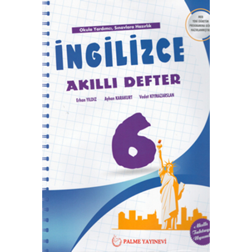 Palme Yayıncılık 6. Sınıf Ingilizce Akıllı Defter