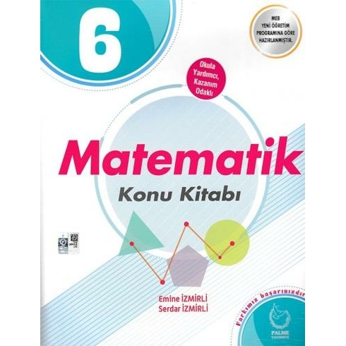 Palme Yayıncılık 6. Sınıf Matematik Konu Kitabı - Serdar Izmirli