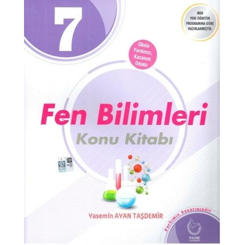 Palme Yayıncılık 7. Sınıf Fen Bilimleri Konu Kitabı