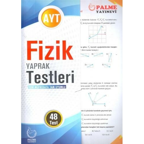 Palme Yayıncılık Ayt Fizik Yaprak Testleri