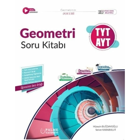 Palme Yayınevi Tyt Ayt Geometri Joker Soru Kitabı Hüseyin Buğdayoğlu , Server Karabulut