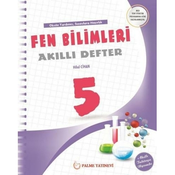 Palme Yayınları 5. Sınıf Fen Bilimleri Akıllı Defter Hilal Cihan