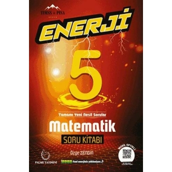 Palme Yayınları 5. Sınıf Matematik Enerji Soru Kitabı Özge Zengin