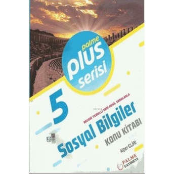 Palme Yayınları 5. Sınıf Plus Serisi Sosyal Bilgiler Konu Kitabı Komisyon