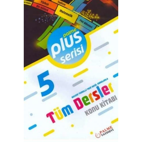 Palme Yayınları 5. Sınıf Tüm Dersler Plus Serisi Konu Kitabı