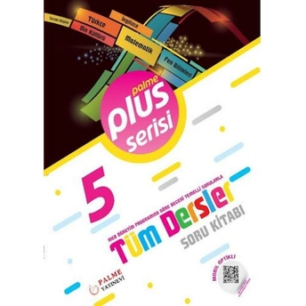 Palme Yayınları 5. Sınıf Tüm Dersler Plus Serisi Soru Kitabı Komisyon