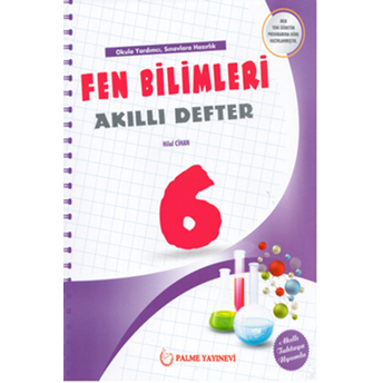 Palme Yayınları 6. Sınıf Fen Bilimleri Akıllı Defter Komisyon