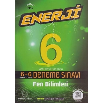 Palme Yayınları 6. Sınıf Fen Bilimleri Enerji 6 6 Deneme Sınavı Komisyon