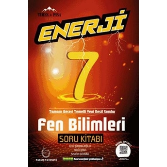 Palme Yayınları 7. Sınıf Fen Bilimleri Enerji Soru Kitabı Komisyon