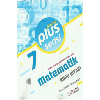 Palme Yayınları 7. Sınıf Matematik Plus Serisi Konu Kitabı Komisyon