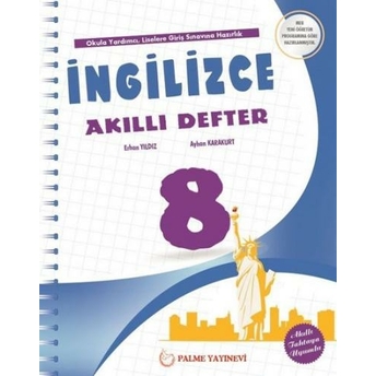 Palme Yayınları 8. Sınıf Ingilizce Akıllı Defter Komisyon