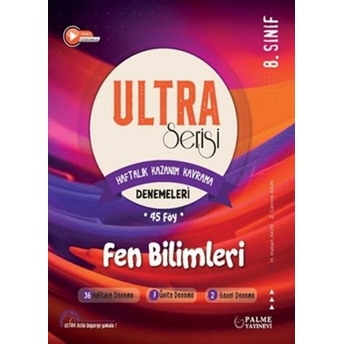 Palme Yayınları 8. Sınıf Lgs Fen Bilimleri Ultra Serisi Denemeleri Komisyon