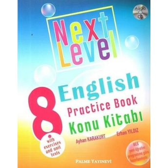 Palme Yayınları 8. Sınıf Next Level English Practice Book Konu Kitabı Komisyon