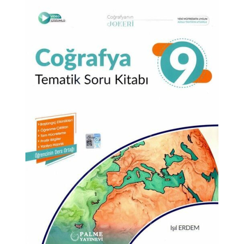 Palme Yayınları 9. Sınıf Coğrafya Tematik Soru Kitabı Işıl Erdem