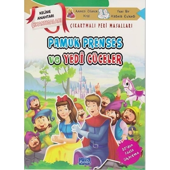 Pamuk Prenses Ve Yedi Cüceler - Çıkartmalı Peri Masalları Kolektif